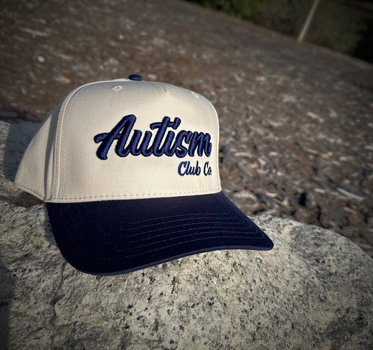 Autism Club Co. Hat Navy/Natural