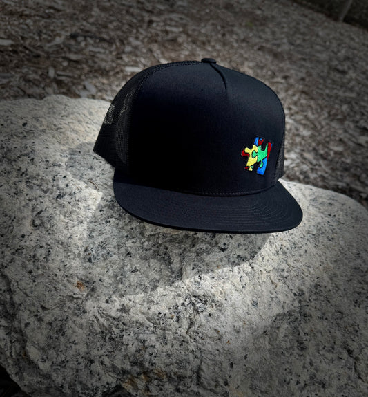 Classic Trucker Hat Puzzle Piece
