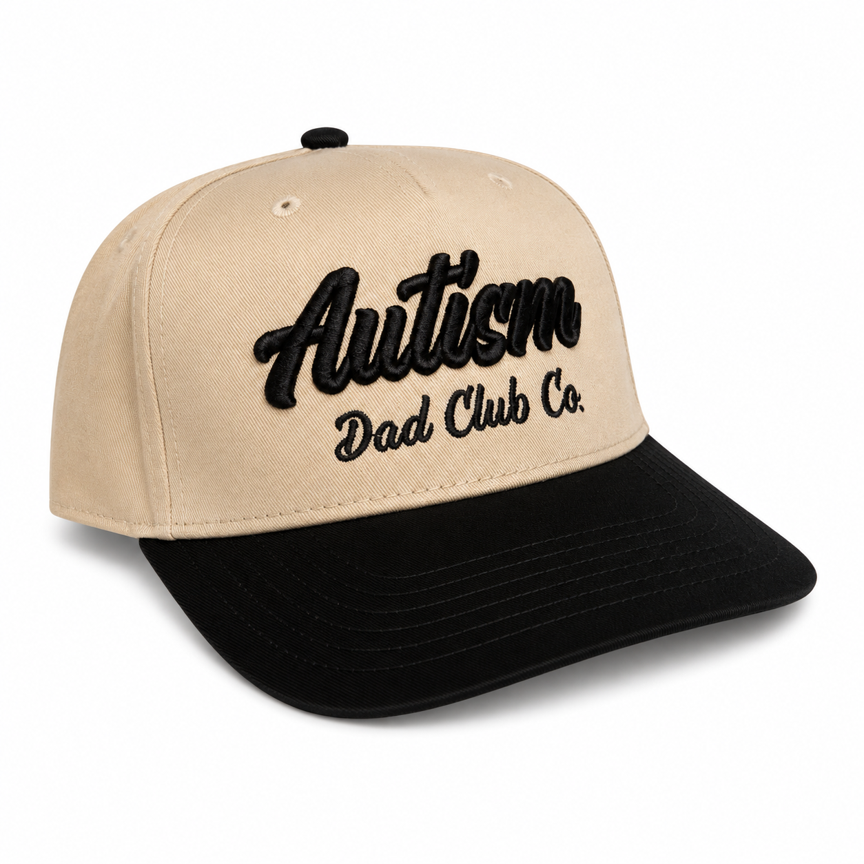 Autism Dad Club Co. Hat Black/Khaki
