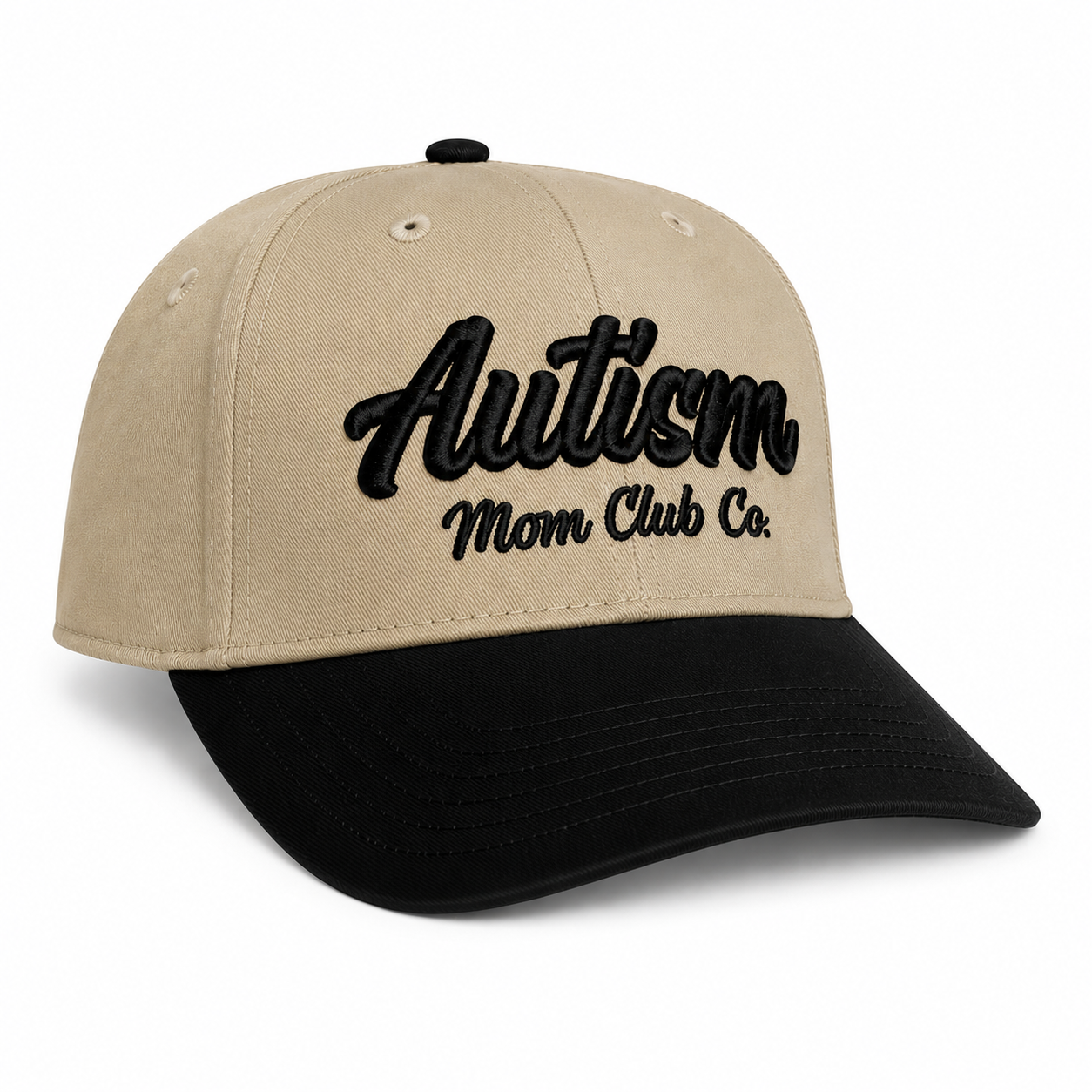 Autism Mom Club Co. Hat Black/Khaki