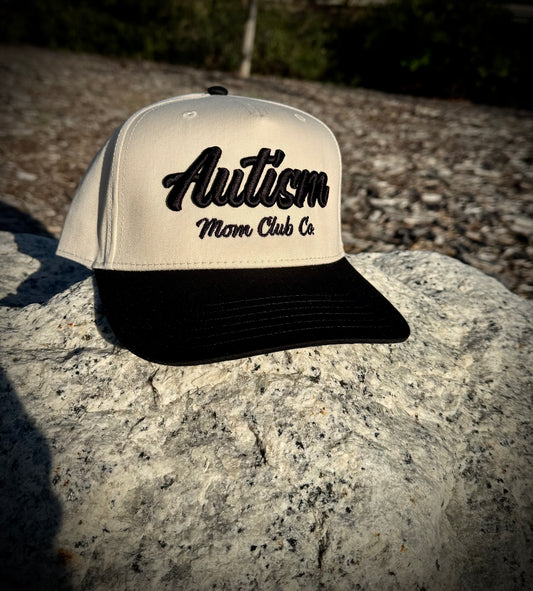 Autism Mom Club Co. Hat Blk/Ntrl