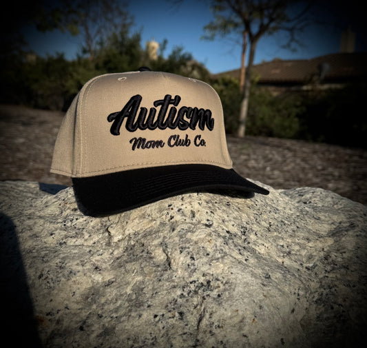 Autism Mom Club Co. Hat Black/Khaki