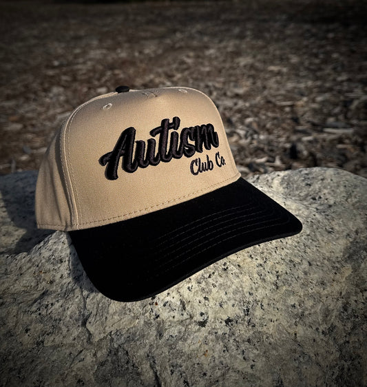 Autism Club Co. Hat Black/Khaki