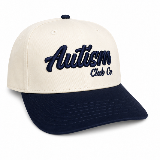 Autism Club Co. Hat Navy/Natural