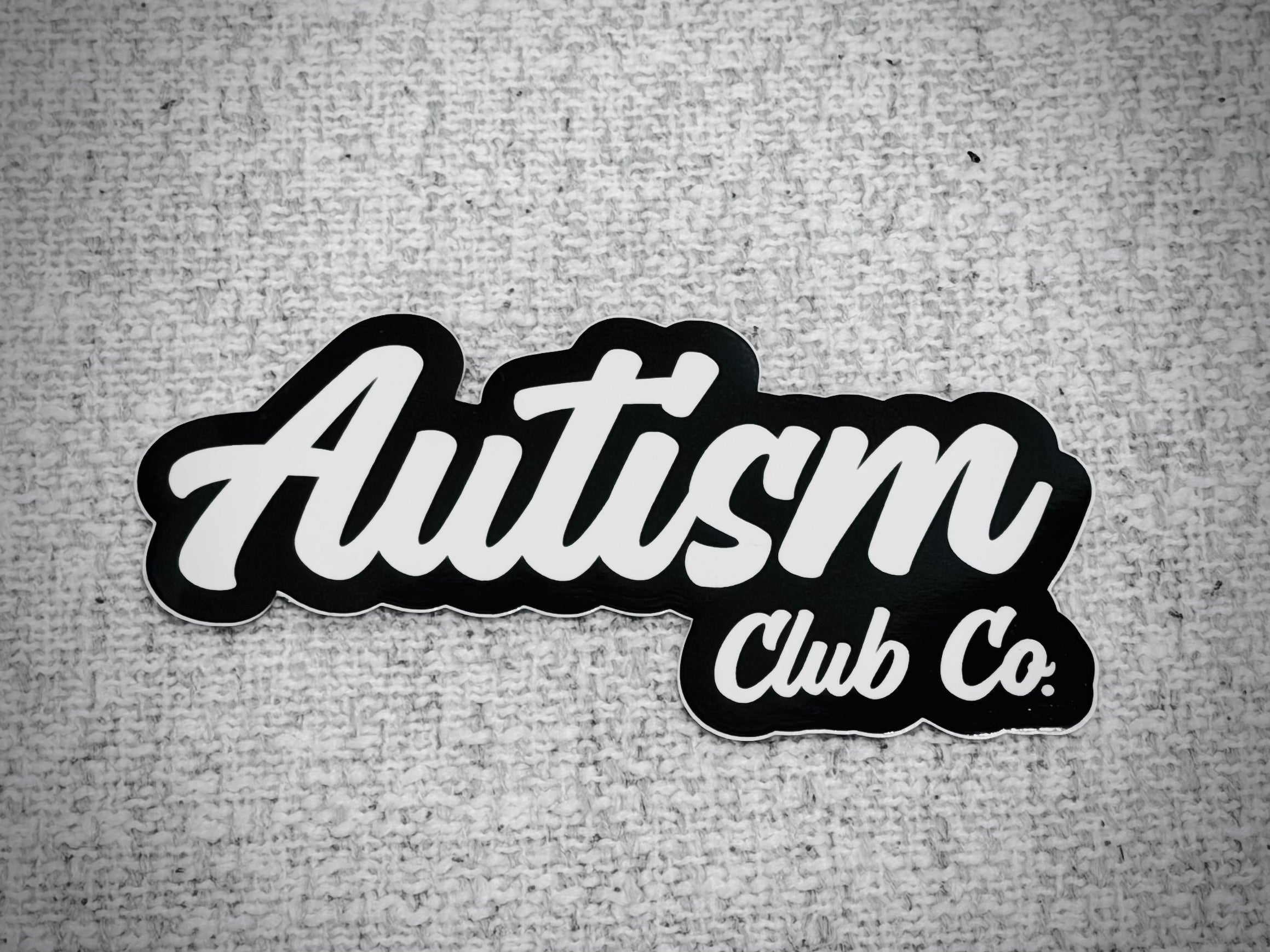 Autism Club Co. Signature Sticker